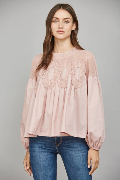 Grace Top Mauve