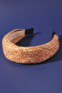 Woven Headband Beige