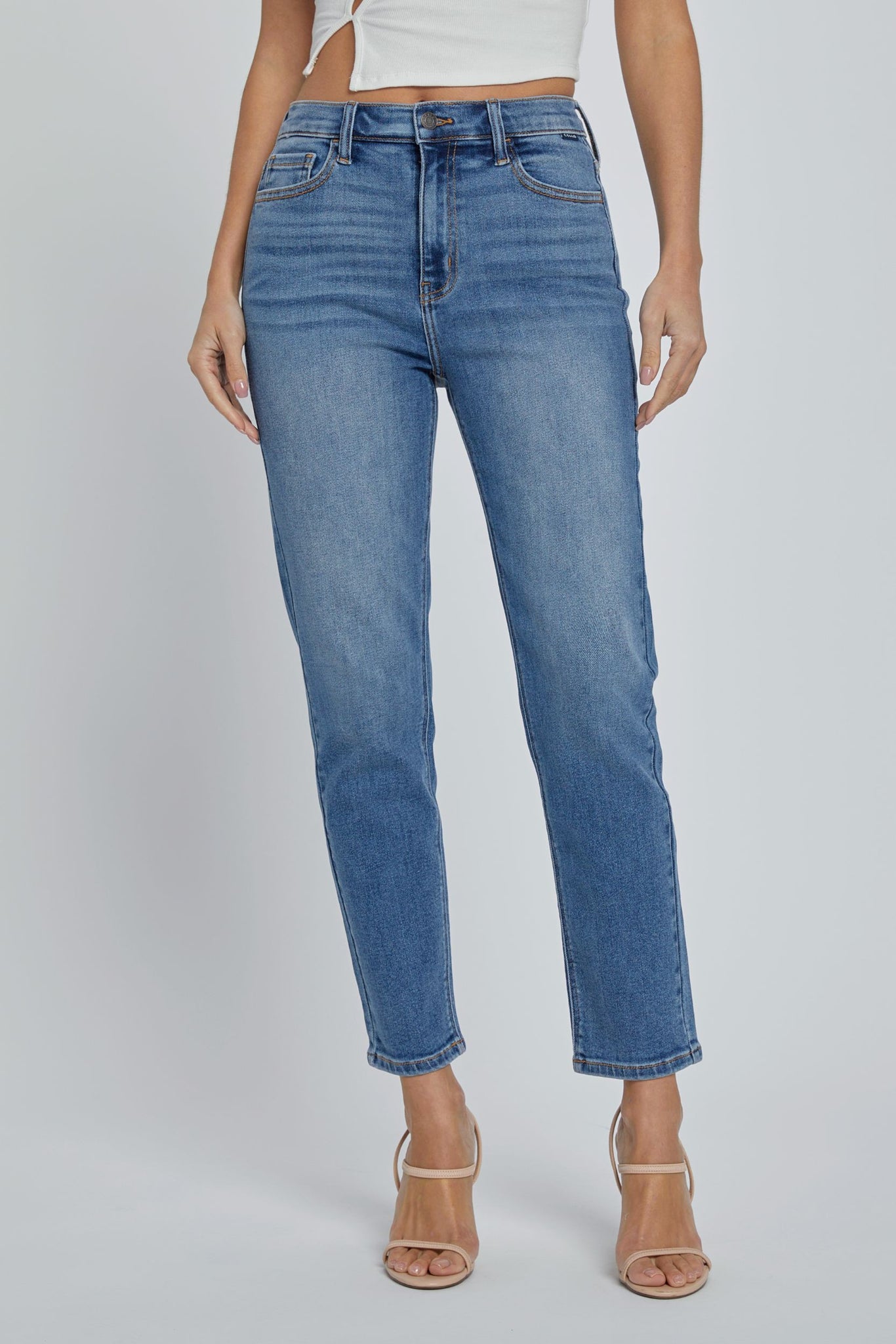 High Rise Mom Jean