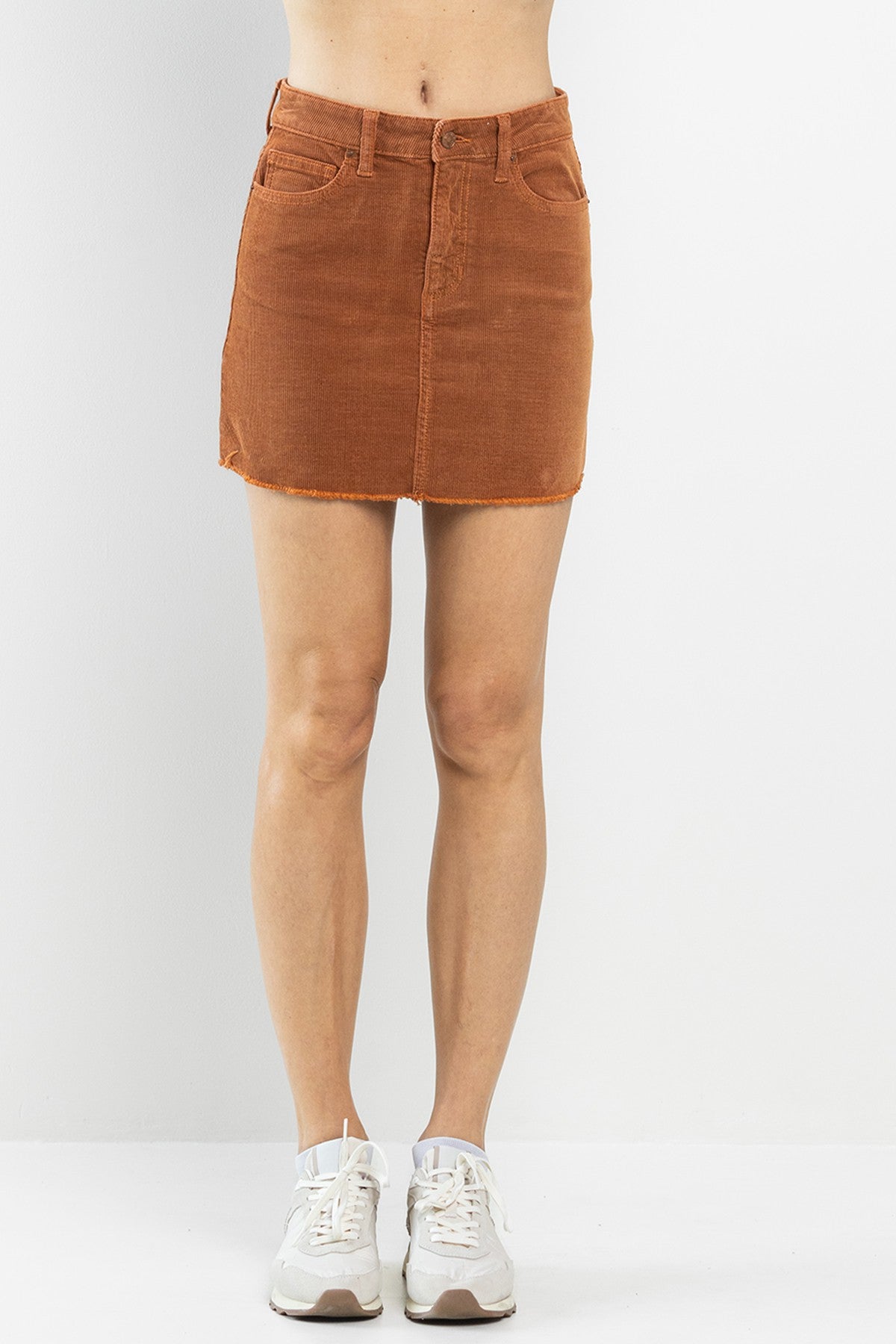 Corduroy Mini Skirt