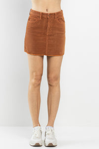 Corduroy Mini Skirt