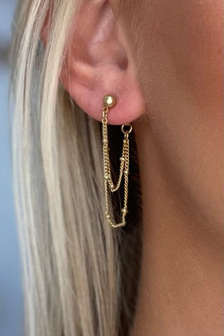 Nico Earrings Gold