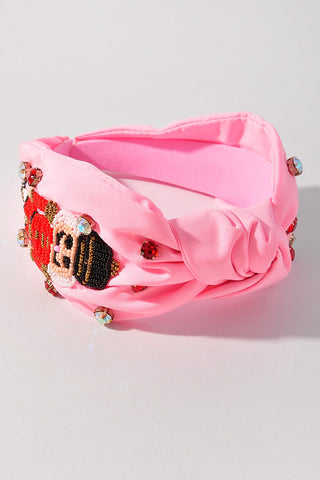 Nutcracker Headband Pink