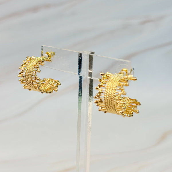 Golden Lace Metal Hoop
