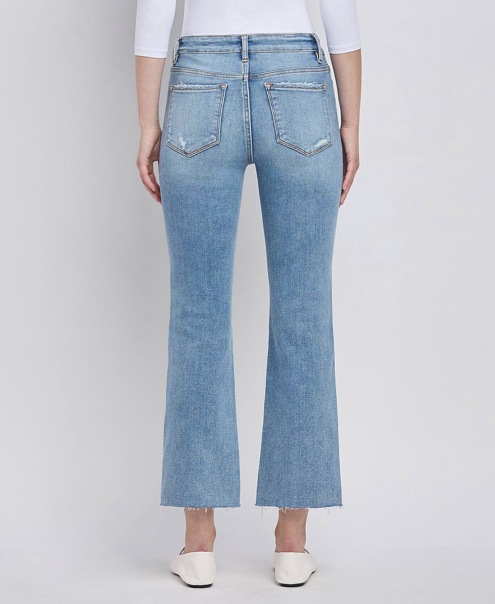High Rise Kick High Rise Kick Flare Jeans – LUCO Boutique