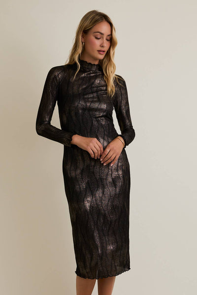 Mock Neck Long Sleeve Lace Midi Lace Is More Long Sleeve Lace Midi Dress White Fashion Mock Neck Long Sleeve Lace Midi Lace Is More Long Sleeve Lace Midi Dress White Fashion
