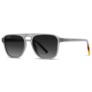 Emerson Sunglasses — Moon Rock Grey / Black Lens