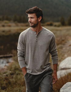 Puremeso Everyday Henley — Grey