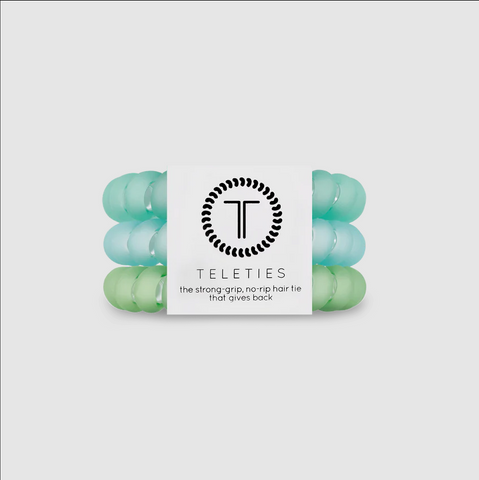 Turquoise Teleties Small
