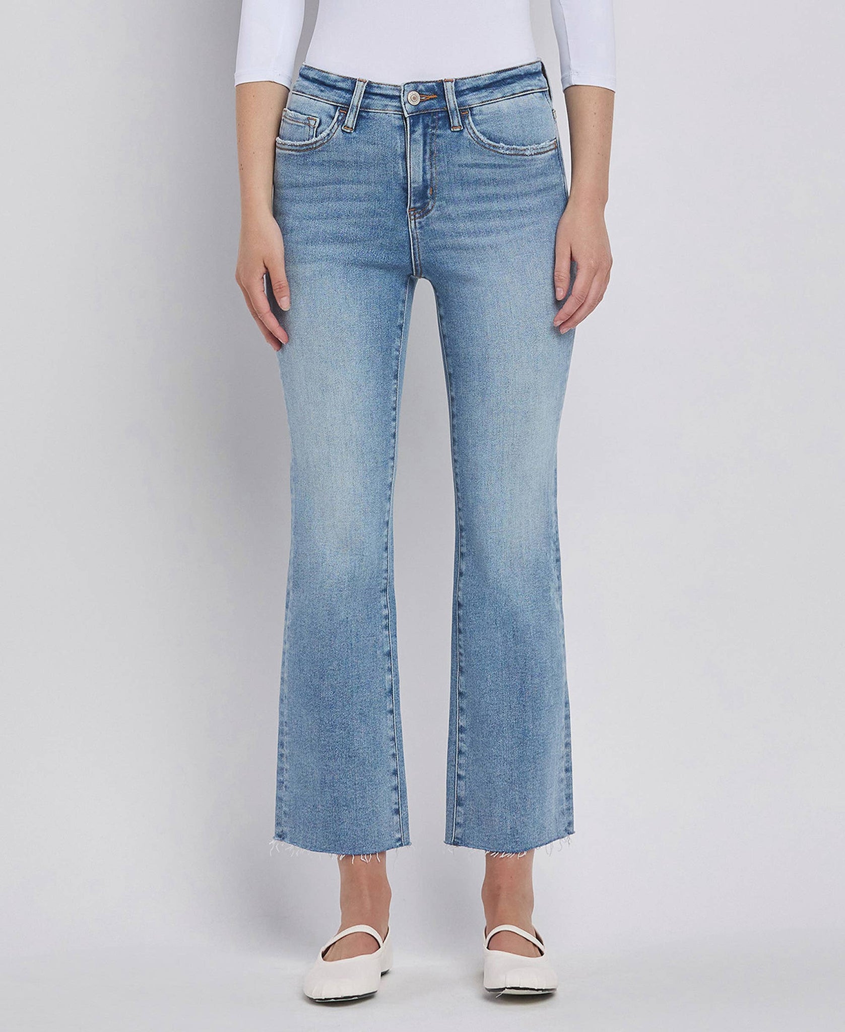High Rise Kick High Rise Kick Flare Jeans – LUCO Boutique