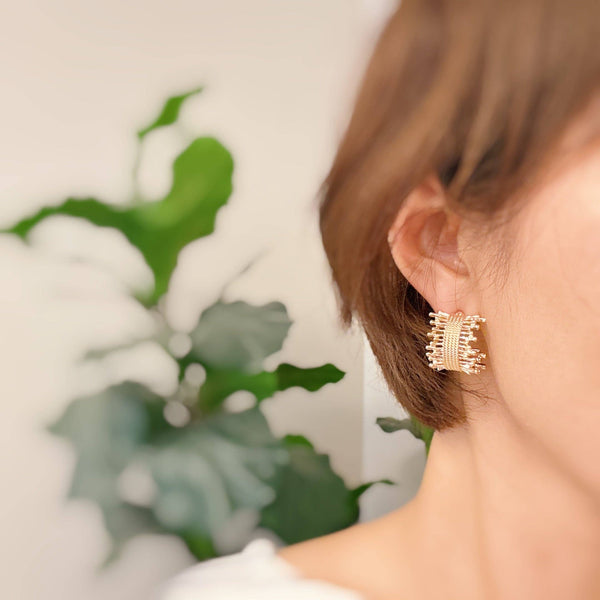 Golden Lace Metal Hoop