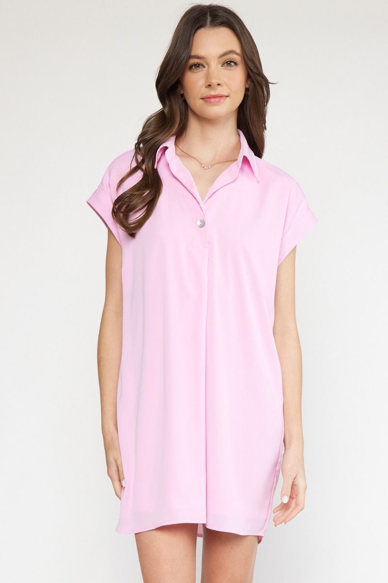 Collared Mini Pink
