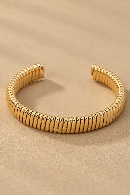 Coil Cuff Gold