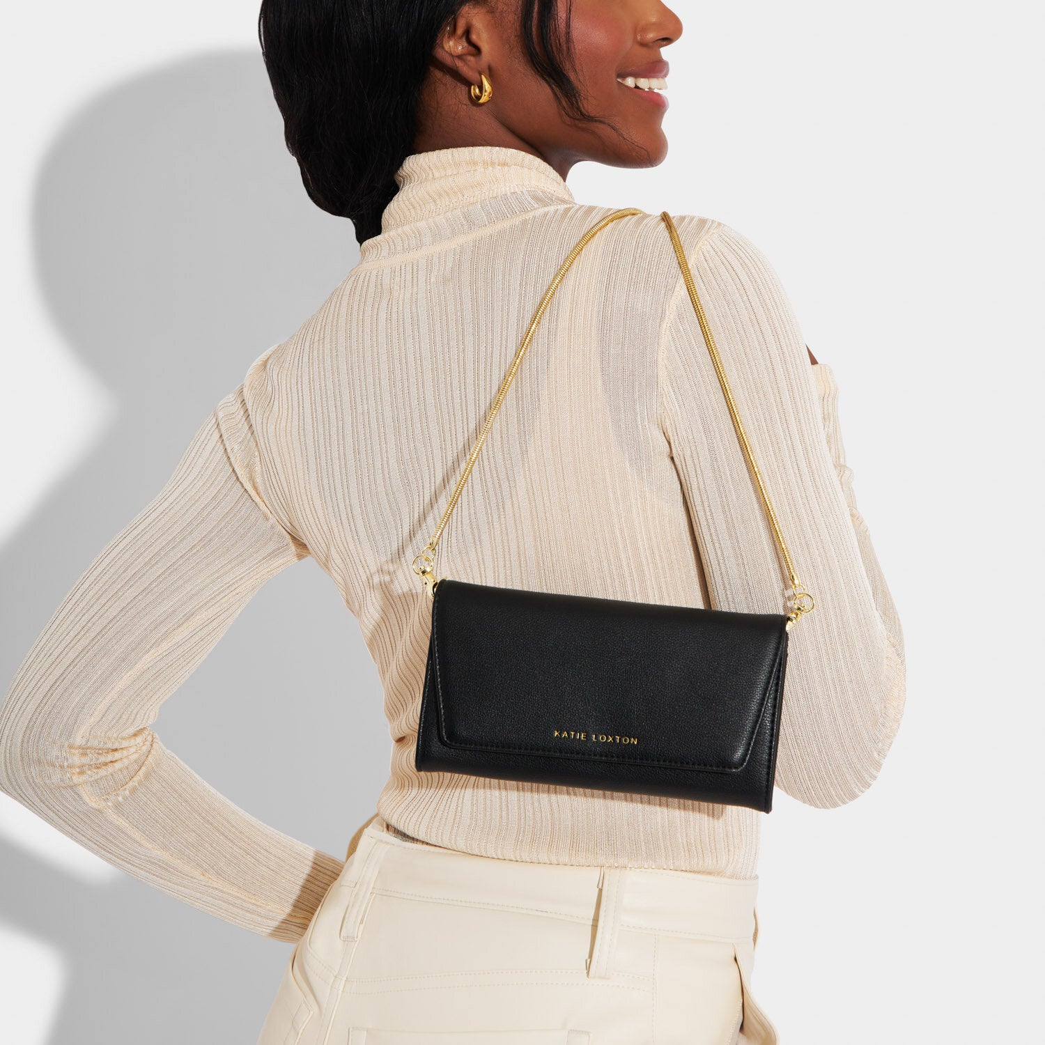 Neva Purse Crossbody Bag - Black