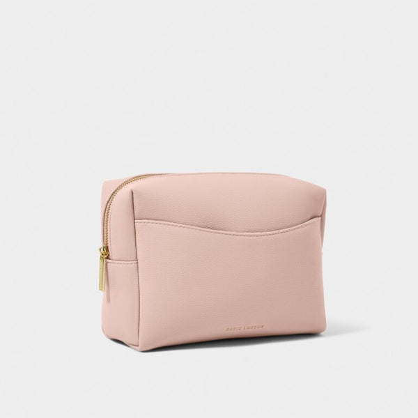 Secret Message Wash Bag - Dusty Pink