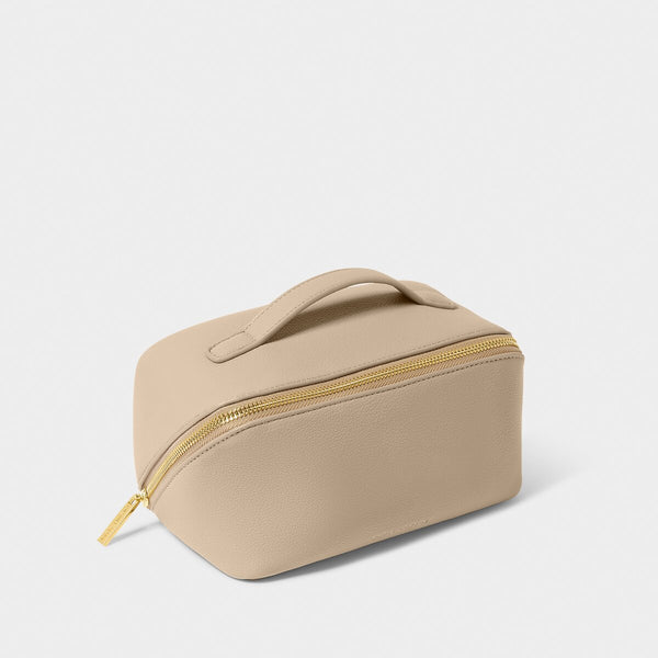 Make Up and Wash Bag Light Taupe