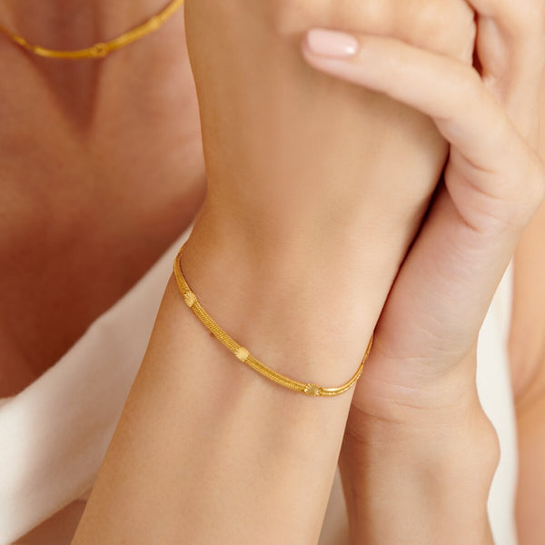Celeste Snake Chain Bracelet