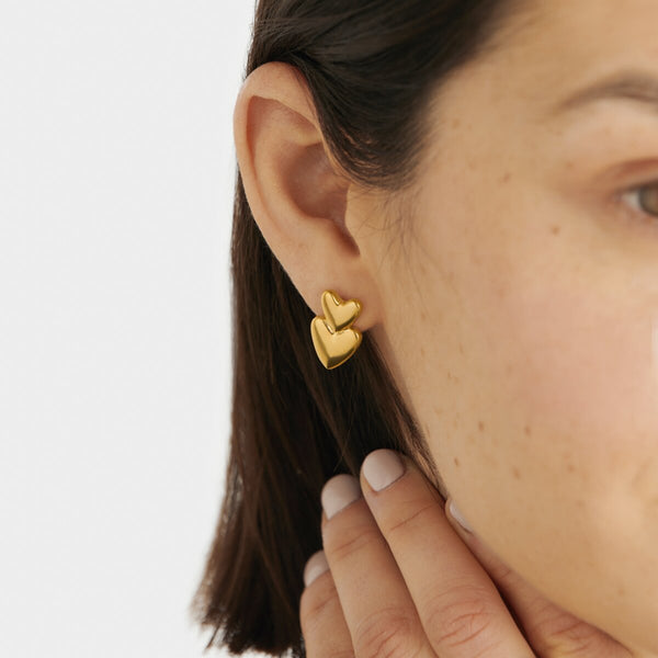 Eros Heart Earrings