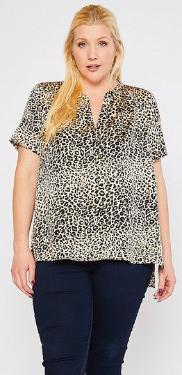 Animal Print Top