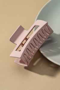 Acrylic Jumbo Hair Clip Pink