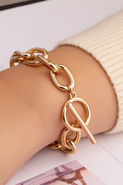 Chunky Chain Bracelet Gold