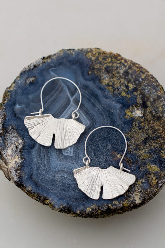 Leaf Earring Silver