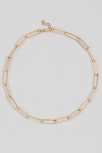 16" Chain Necklace Gold