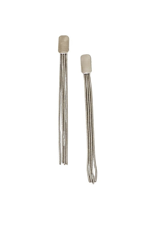 Mona Earrings Silver