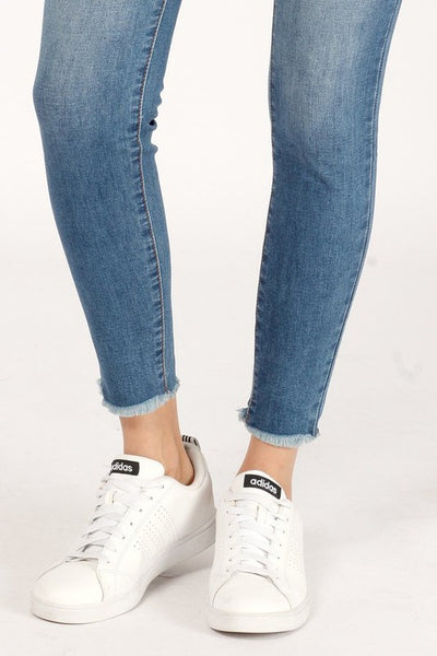 High Rise Skinny Ankle Jeans