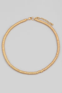 16 Inch Twist Necklace Gold
