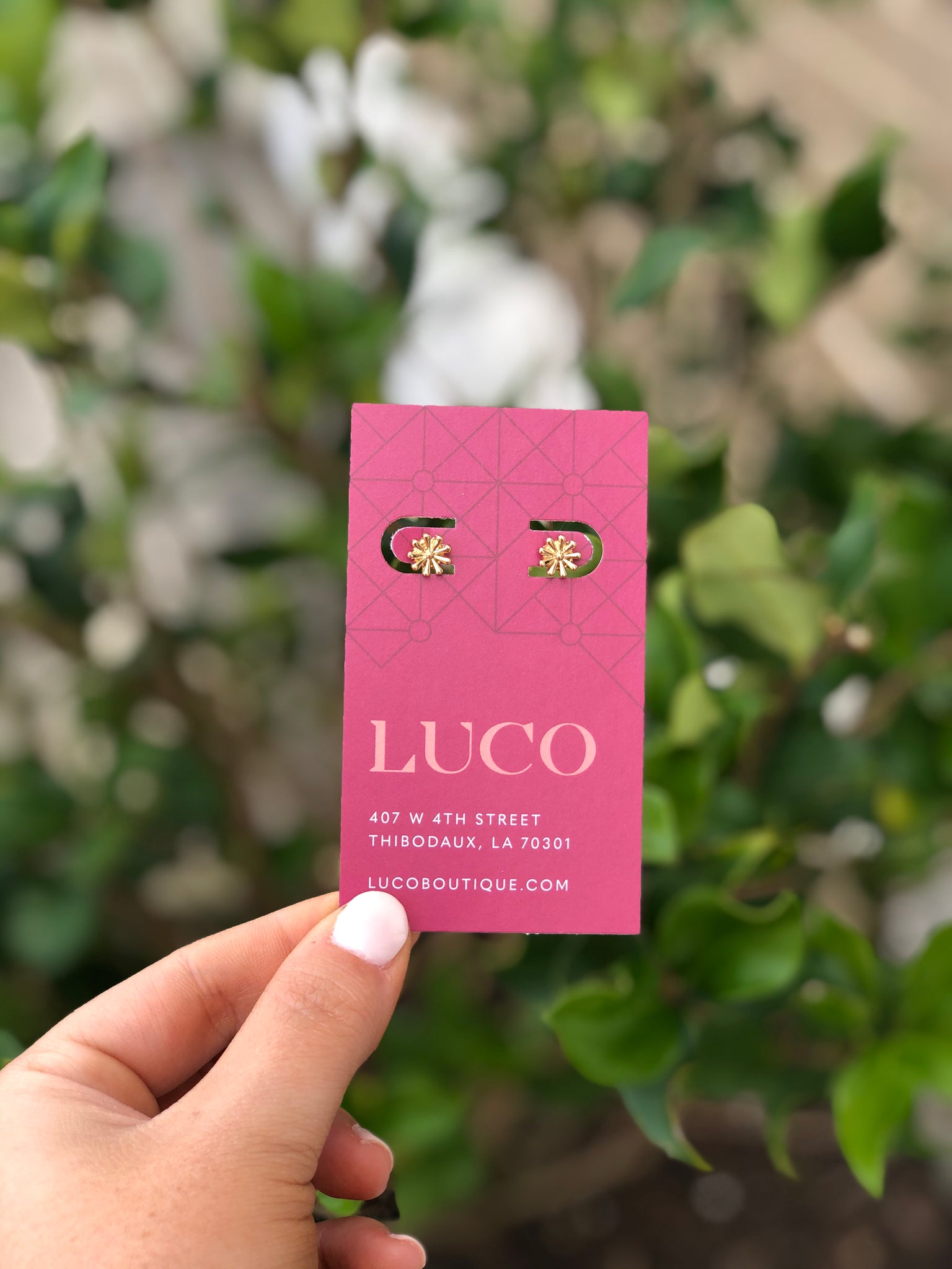Little Flower Studs