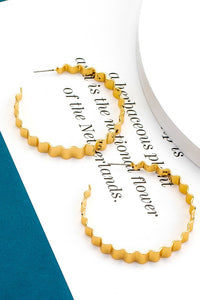 Wavy Hoop Gold