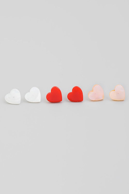 Mini Heart Stud