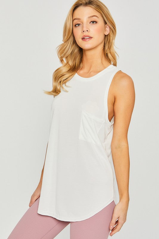 Casual Tank White