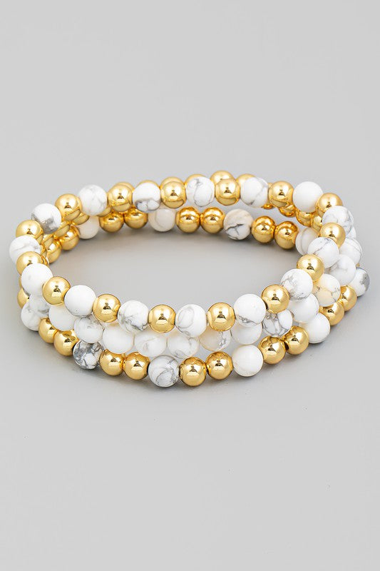Triple Beaded Bracelet HOW