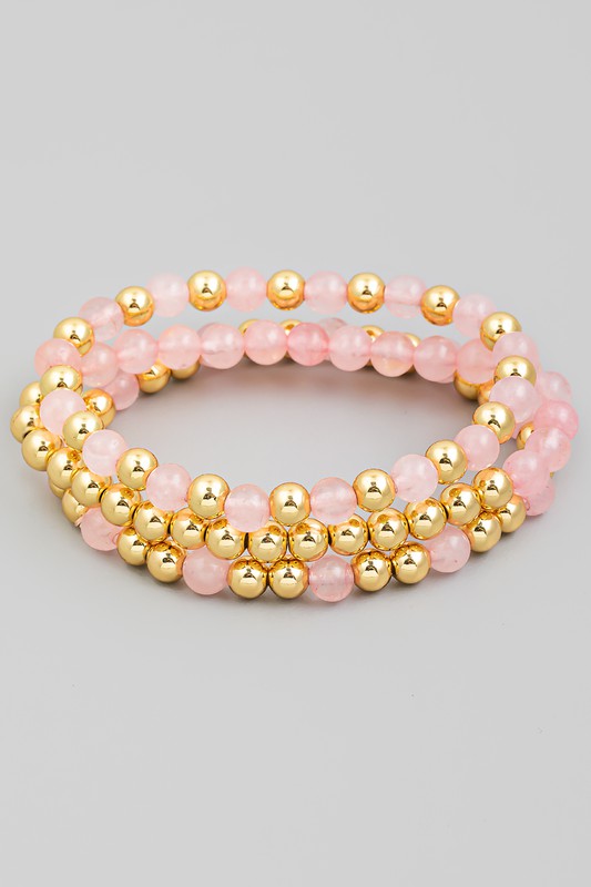Triple Beaded Bracelet ROQ