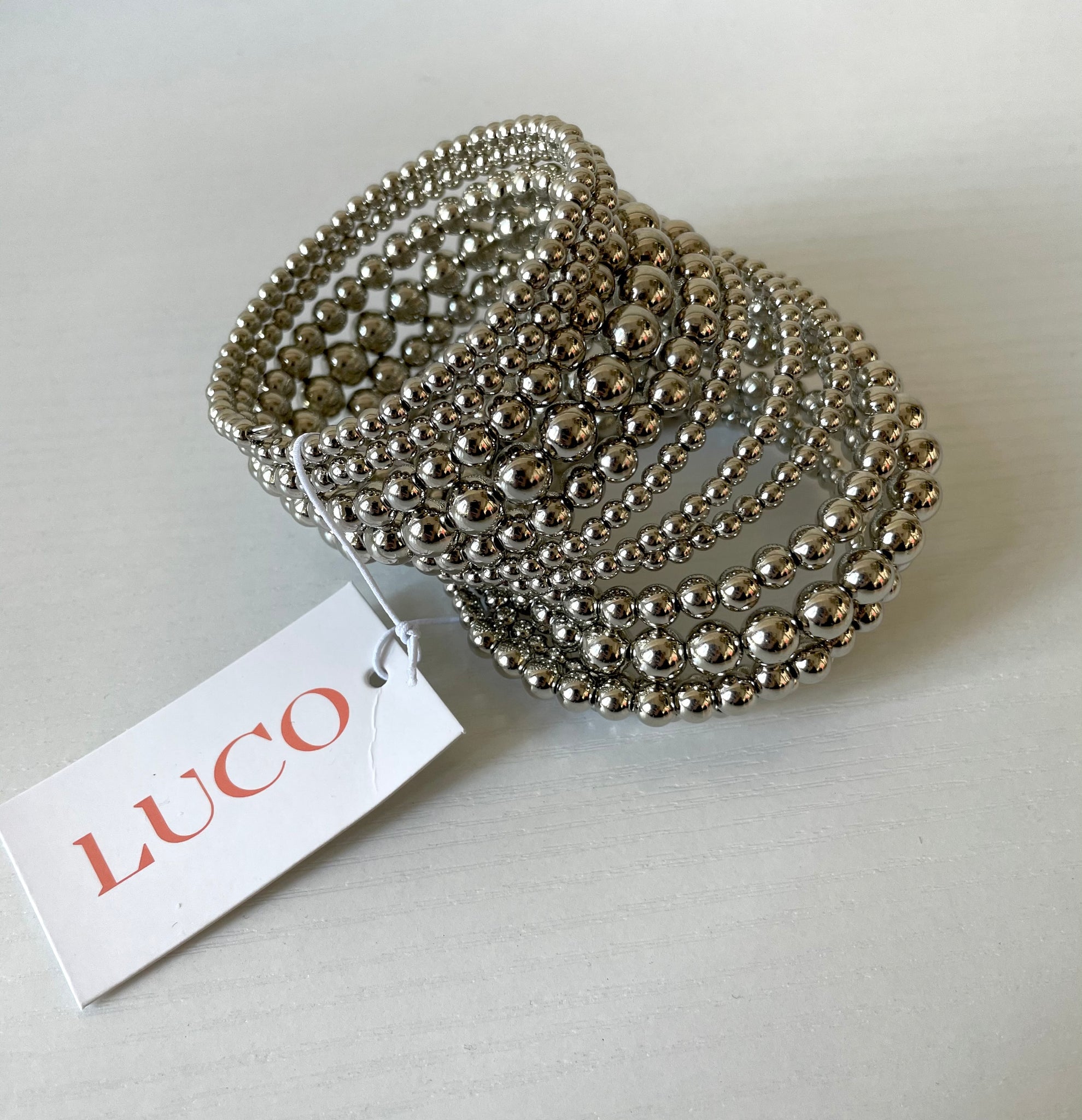 Wrap Around Bracelet Silver