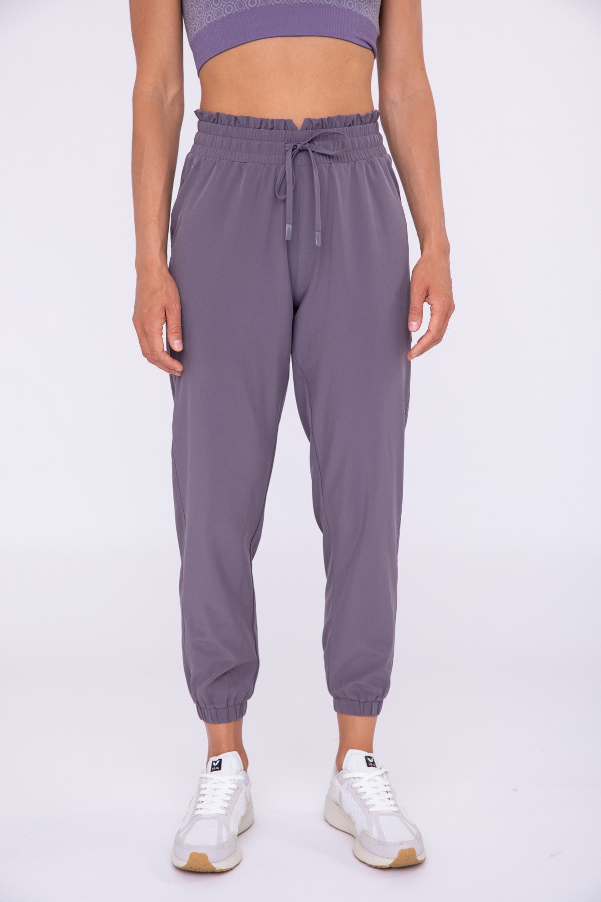 Highwaist Joggers Purple