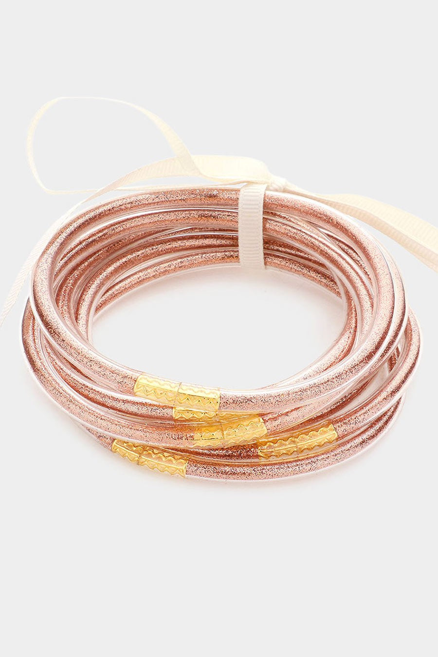 Glitter Jelly Bangle Bracelets RGD