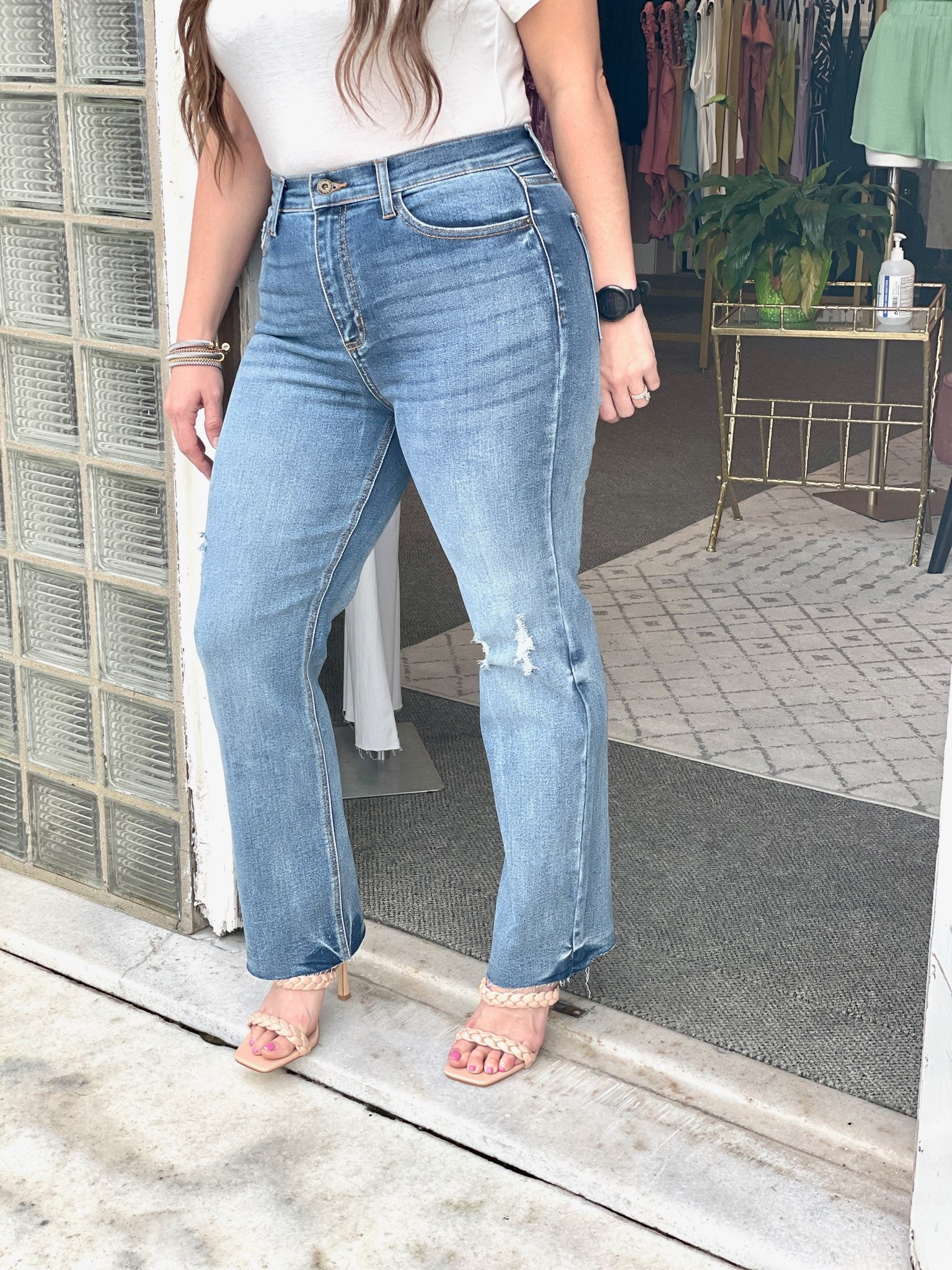 90's Style Denim Medium Wash