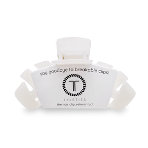 Coconut White Teleties Clip Large