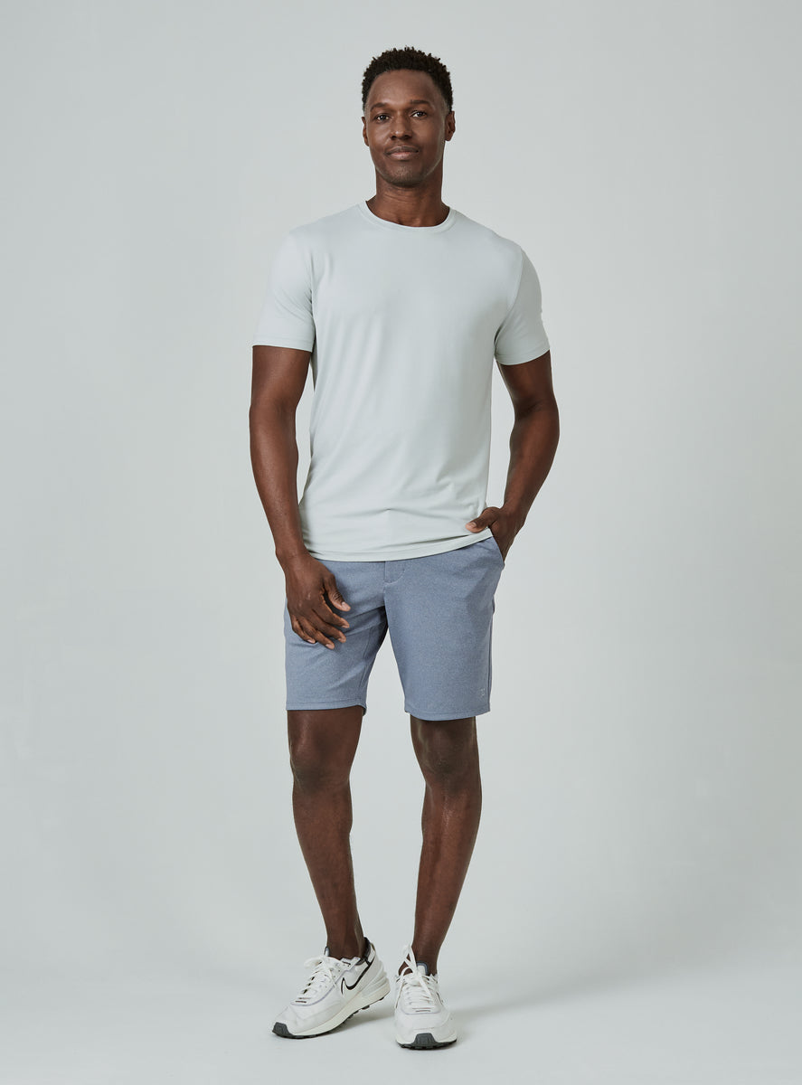 Core Crew Neck Short Sleeve — Cement