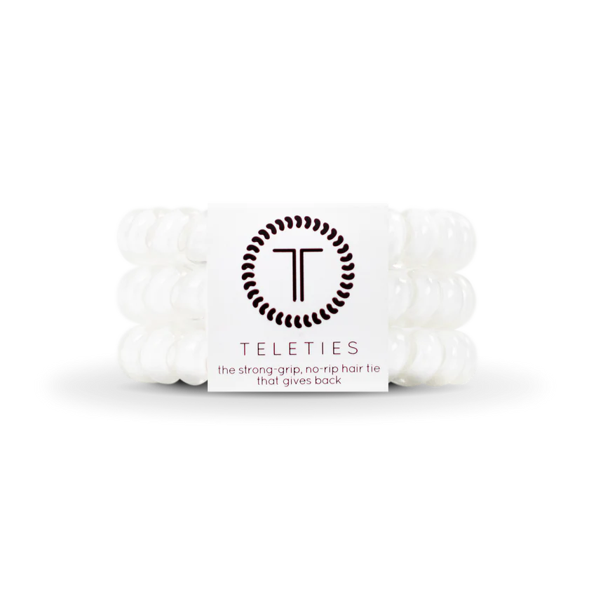Coconut White Teleties Large