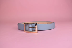 Square Buckle Belt Silver