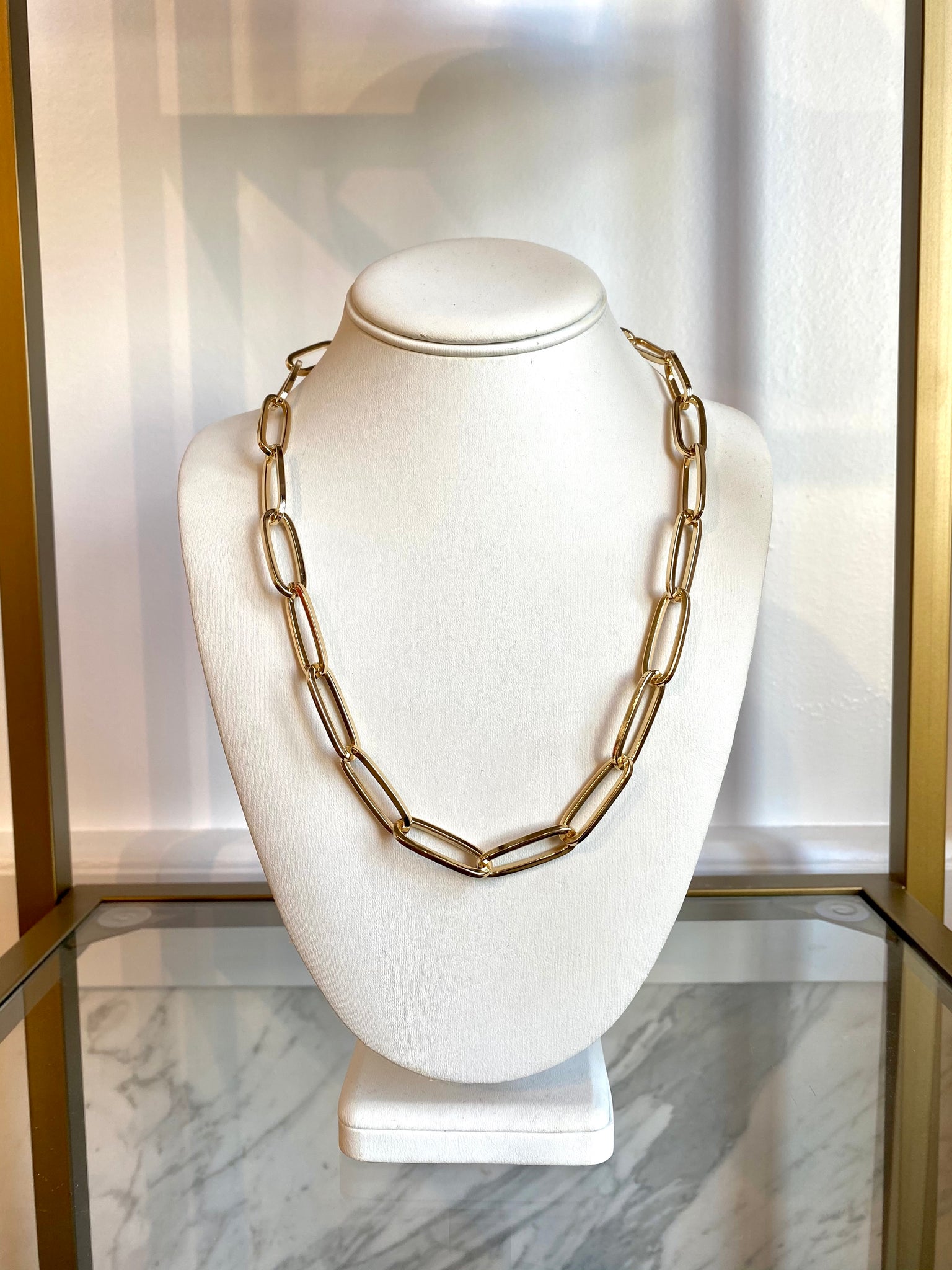 Chunky Link Chain Gold