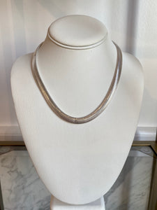 Herringbone Chain Silver