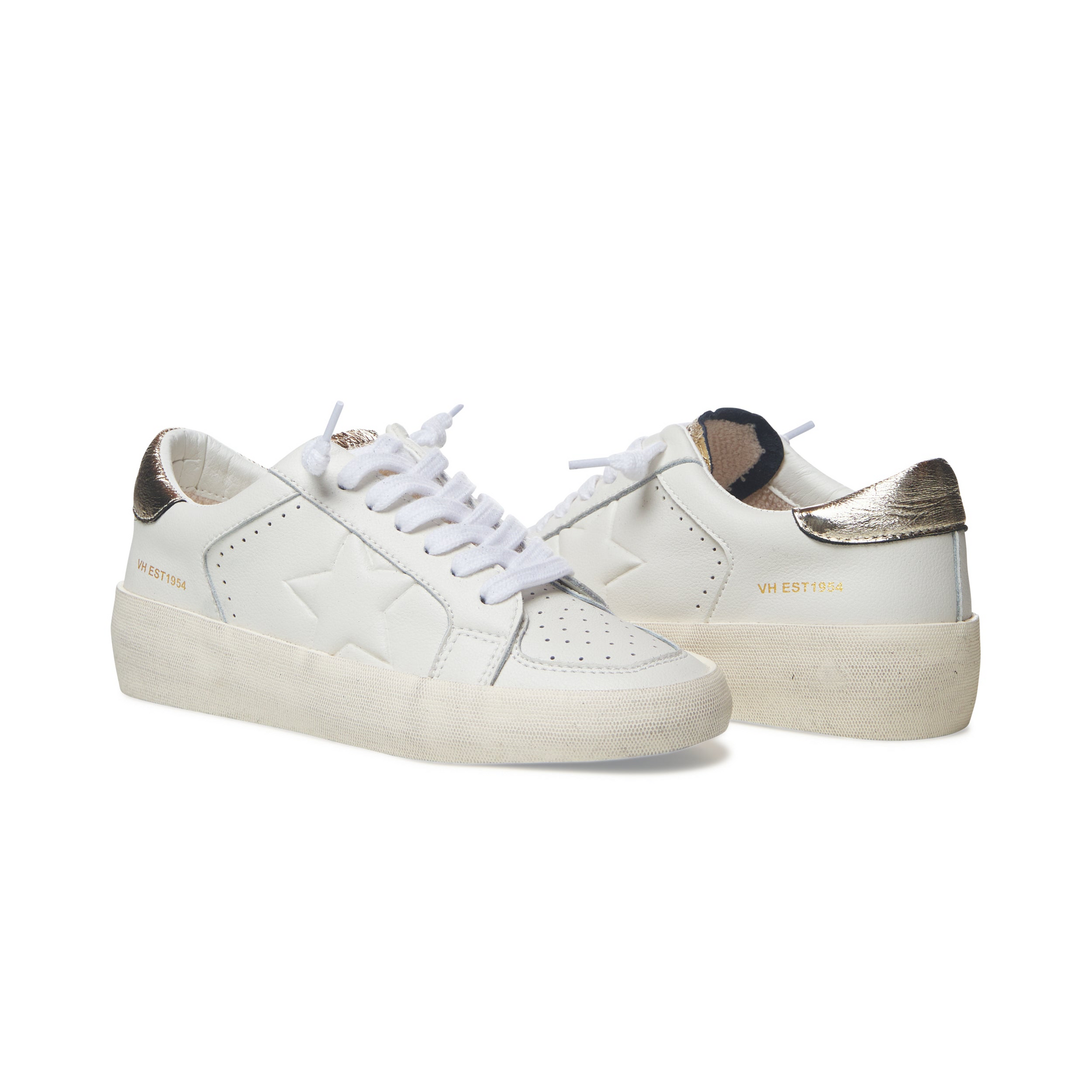 Reflex Sneaker White/Gold
