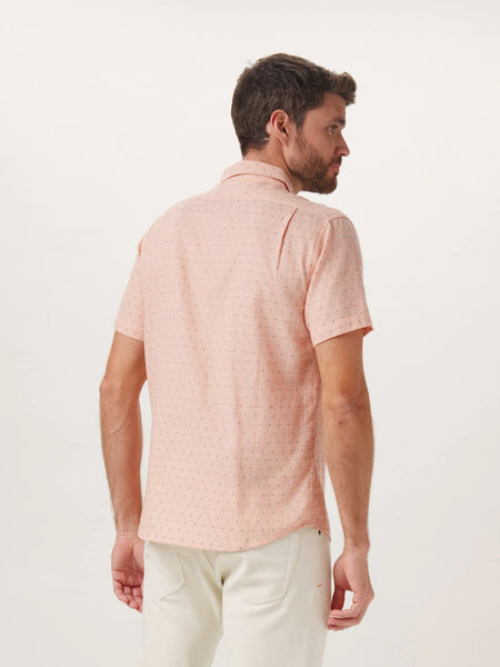 Fresh Water Button Up Shirt — Copper Dobby