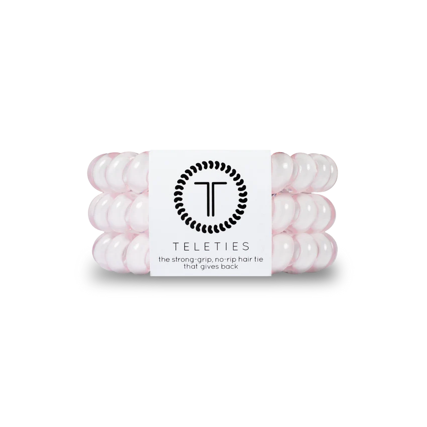Rose Water Pink Teleties Large