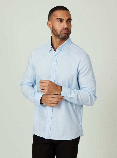 Verona Long Sleeve Shirt — Teal